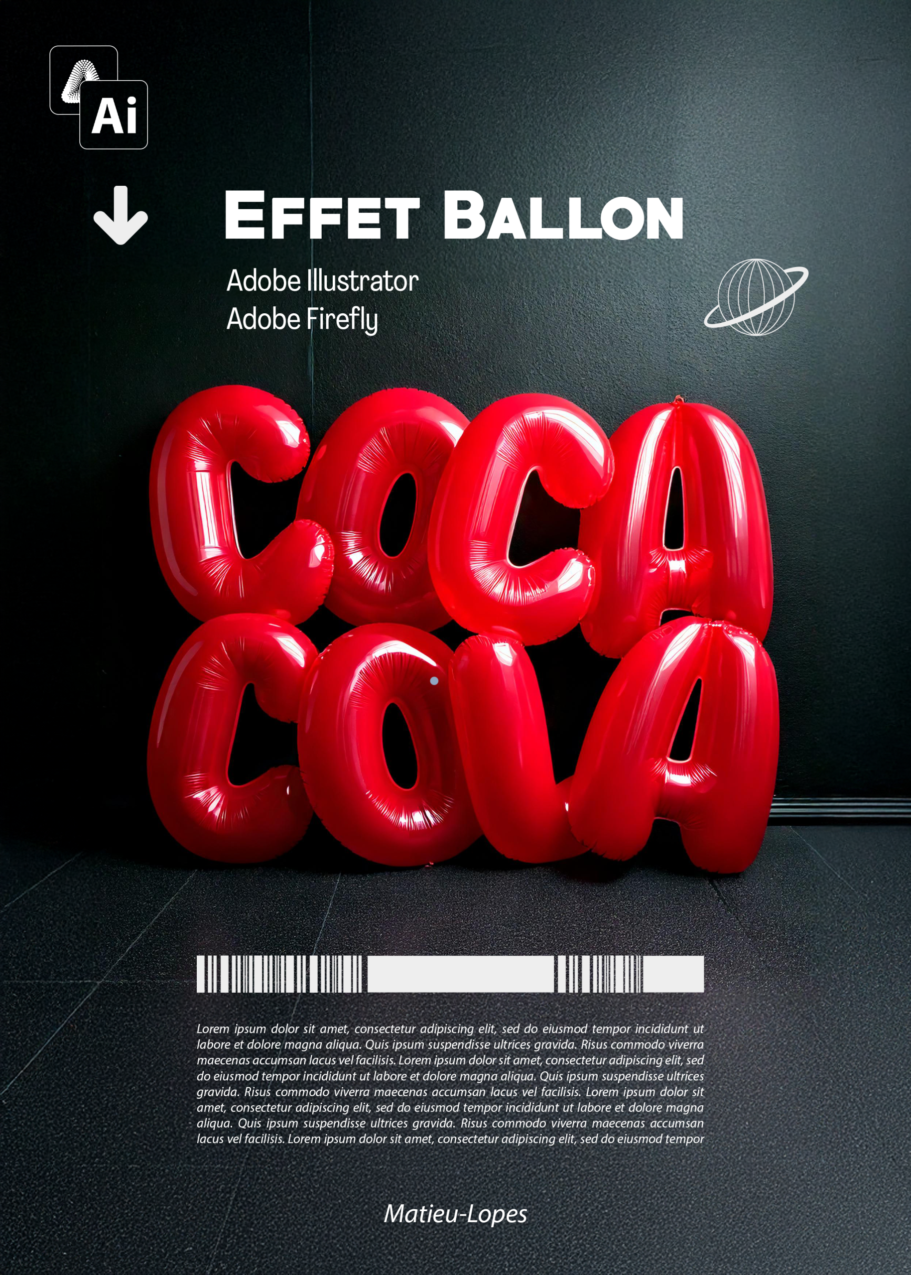 Affiche Illustrator x Firefly